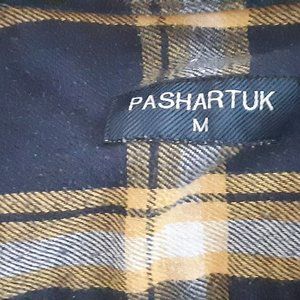 Pashartuk Flannel Western snap shirt mens medium